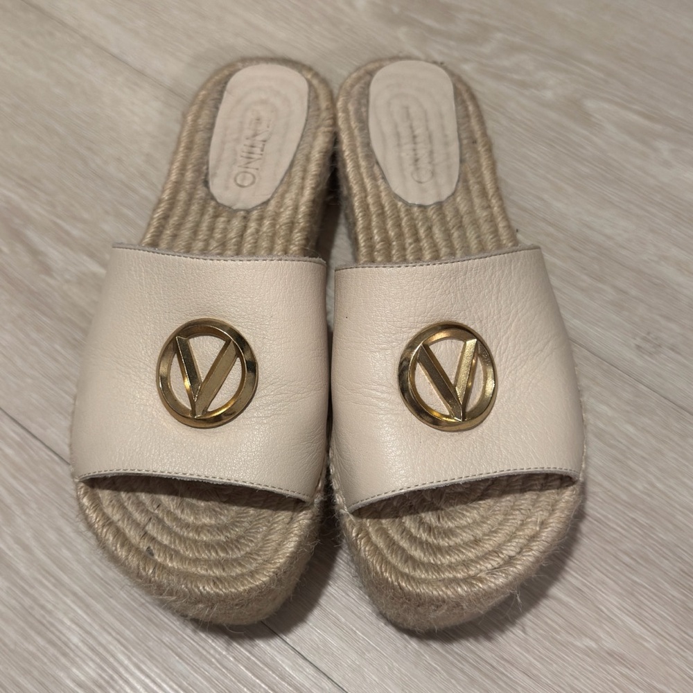 Valentino Clabee Espadrille Platform Sandals